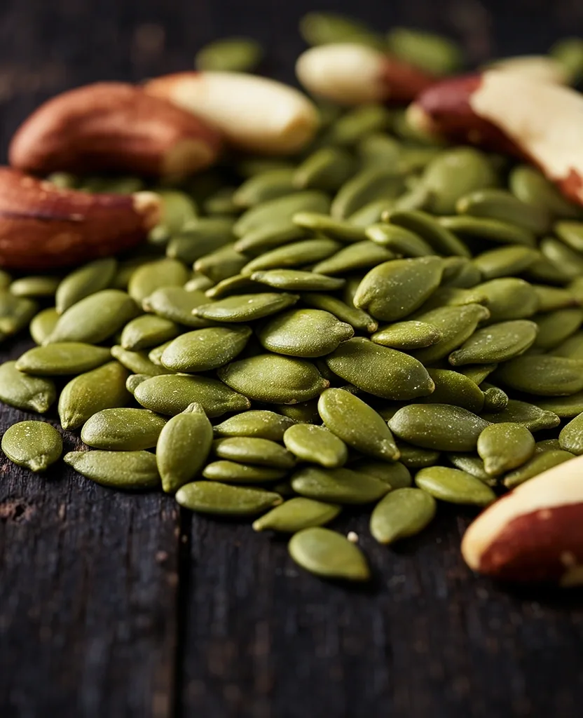 Macro focus on nutrient-dense botanicals